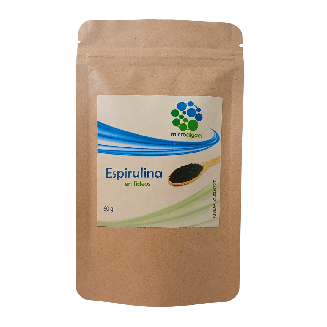 Espirulina en Fideos