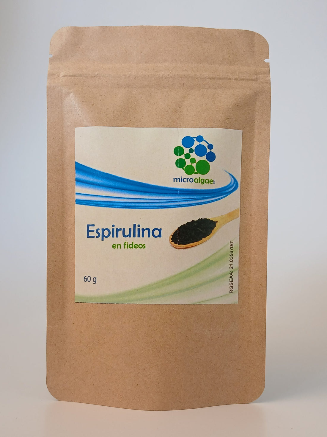 Espirulina en Fideos